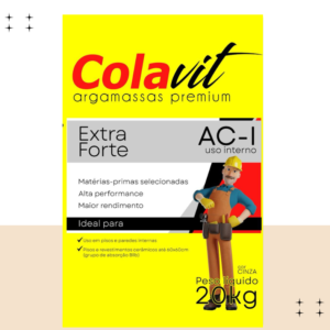 Argamassa ac1 colavit cinza 20kg