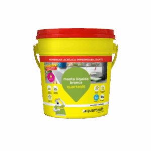 Manta líquida branca quartzolit 18kg