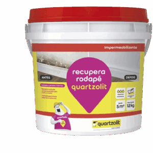 Recupera rodapé 12kg quartzolit 